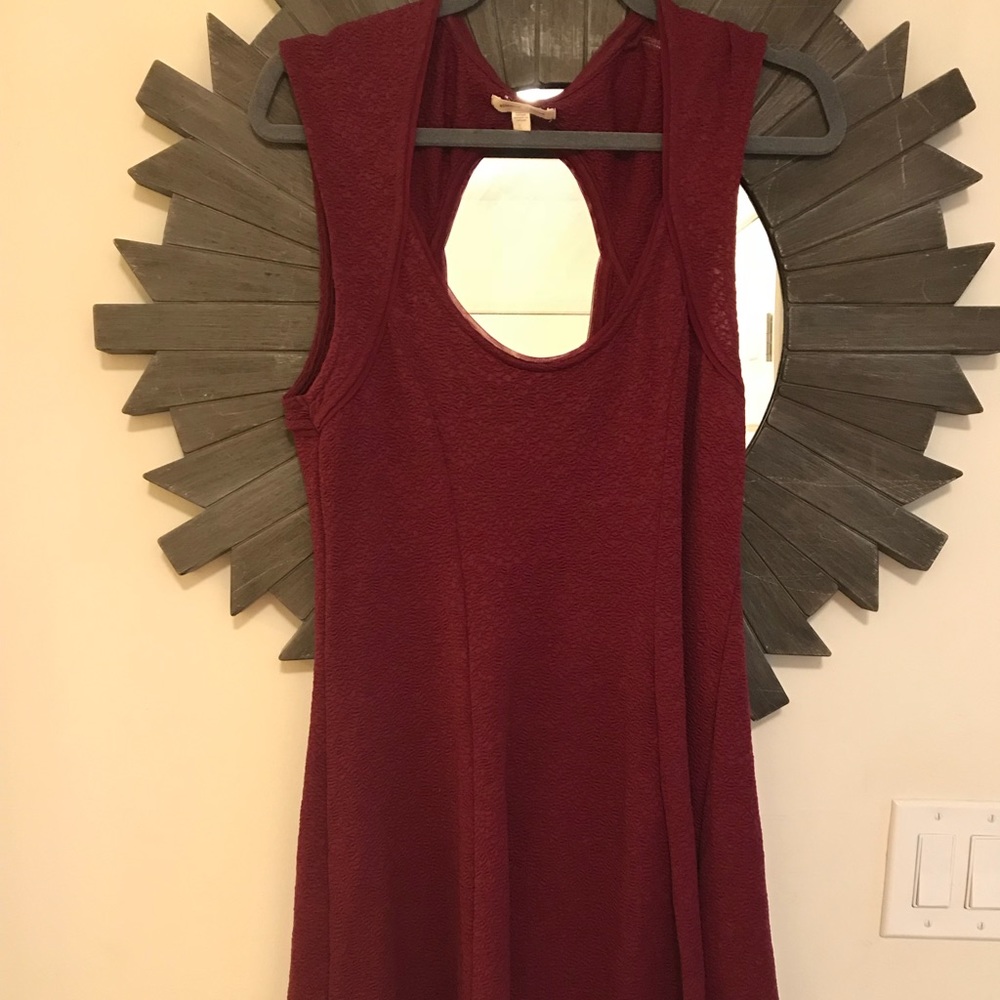 Urban Outfitters Maroon Dress